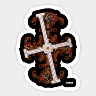 Banning Cross Sticker